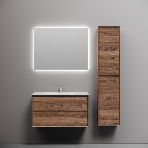 Тумба под раковину Sancos Marmi 2.0 MR2.090ECH 89х45х52 подвесная цвет дуб чарльстон - фото 2